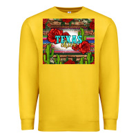 Lemon texas chica with roses Premium Sweatshirt - Jasminsmagicworld