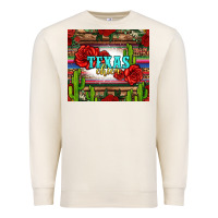 Sandshell texas chica with roses Premium Sweatshirt - Jasminsmagicworld