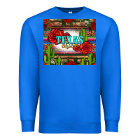 True Royal texas chica with roses Premium Sweatshirt - Jasminsmagicworld