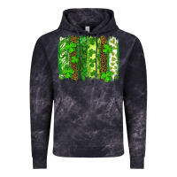 Cloud Black St Patrick's Day Brushstrokes Vintage Hoodie - RanaPortraitStore