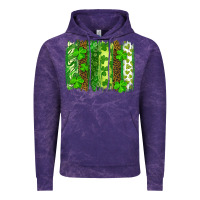 Cloud Purple St Patrick's Day Brushstrokes Vintage Hoodie - RanaPortraitStore