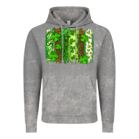 Cloud Rock St Patrick's Day Brushstrokes Vintage Hoodie - RanaPortraitStore