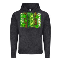 Vintage Black St Patrick's Day Brushstrokes Vintage Hoodie - RanaPortraitStore