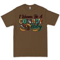 Cacao i wanna be a cowboy baby Premium Tee - Zillion Design Studio