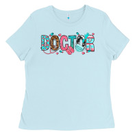 Baby Blue doctor Ladies Tee - texasbilliewilder
