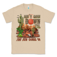 Mushroom aintgoin down til the sun comes up desert Classic Tee - NancyCooperArtShop