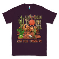 Plum aintgoin down til the sun comes up desert Classic Tee - NancyCooperArtShop