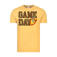 Vintage Mustard game day lacrosse Vintage Tee - JahusDesignShop