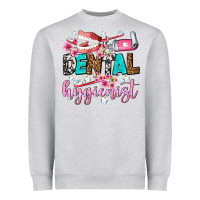 Heather Grey dental hygienist Heavyweight Sweatshirt - AdoDesignShop