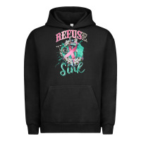 Pigment Black refuse to sink cancer Urban Hoodie - CowGirlArtShop