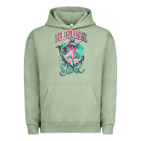 Pigment Oil Green refuse to sink cancer Urban Hoodie - CowGirlArtShop