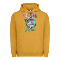 Pigment Peanut Butter refuse to sink cancer Urban Hoodie - CowGirlArtShop