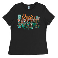 Black doctor wife Ladies Tee - texasbilliewilder