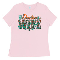 Bubblegum Pink doctor wife Ladies Tee - texasbilliewilder