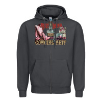 Smoke busy doing cowgirl shit liquor boots cigarette Zipper Hoodie - NancyCooperArtShop