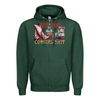 Sports Green busy doing cowgirl shit liquor boots cigarette Zipper Hoodie - NancyCooperArtShop