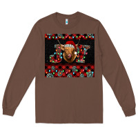Chestnut highland cow joy christmas tumbler Long Sleeve Tee - Jasminsmagicworld