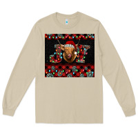 Mushroom highland cow joy christmas tumbler Long Sleeve Tee - Jasminsmagicworld