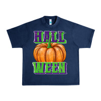 Navy hall o ween Urban Heavy Tee - JahusDesignShop
