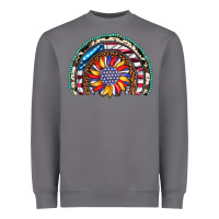 Storm sunflower american flag leopard gemstone cowhide rainbow Heavyweight Sweatshirt - Artiststas