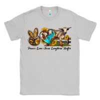 Moon Dust peace love longhorn heifer Classic Tee - LillyAllenDesigns