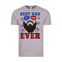 Vintage Zinc best dad ever american flag Vintage Tee - Artiststas