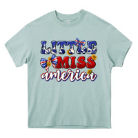 Arona little miss america Heavy Core Tee - texasbilliewilder