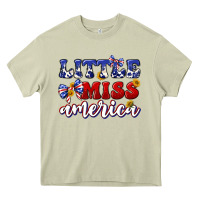 Mossy little miss america Heavy Core Tee - texasbilliewilder