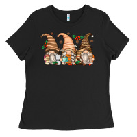 Black coffee gnomes Ladies Tee - Zillion Design Studio