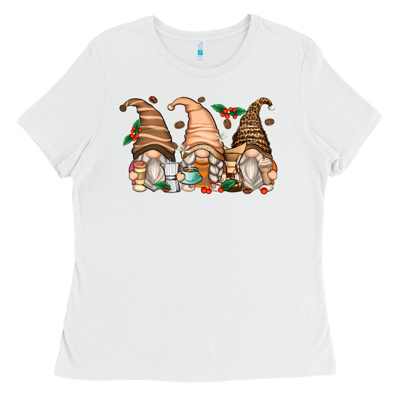 Coffee Gnomes Ladies Tee by Zillion Design Studio | Teevron