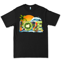 Black love kiwi summer Premium Tee - texasbilliewilder