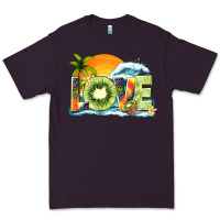 Plum love kiwi summer Premium Tee - texasbilliewilder