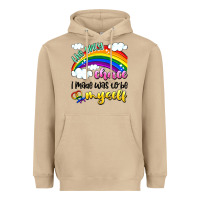 Mushroom the only choice i made was to be myself Heavyweight Hoodie - Artiststas