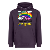 Plum the only choice i made was to be myself Heavyweight Hoodie - Artiststas