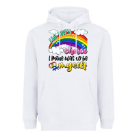 White the only choice i made was to be myself Heavyweight Hoodie - Artiststas