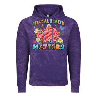 Cloud Purple mental health matters Vintage Hoodie - Artiststas