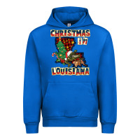 Cobalt christmas in louisiana Urban Hoodie - CowGirlArtShop
