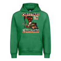 Emerald christmas in louisiana Urban Hoodie - CowGirlArtShop