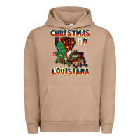 Pigment Burro christmas in louisiana Urban Hoodie - CowGirlArtShop