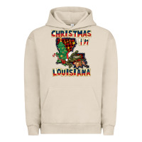 Pigment French Oak christmas in louisiana Urban Hoodie - CowGirlArtShop