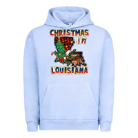 Pigment Grape Ice christmas in louisiana Urban Hoodie - CowGirlArtShop