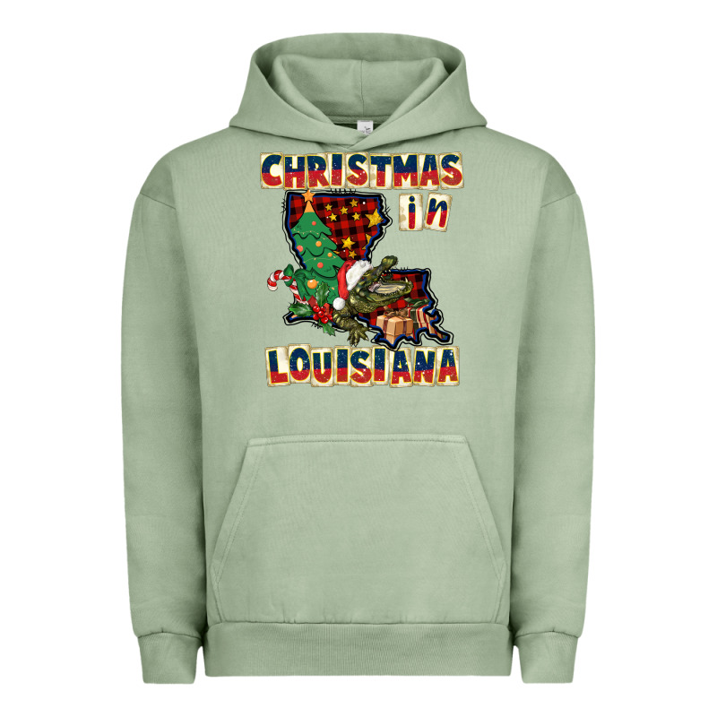 Christmas In Louisiana Urban Hoodie by CowGirlArtShop | Teevron