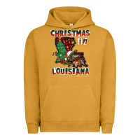 Pigment Peanut Butter christmas in louisiana Urban Hoodie - CowGirlArtShop