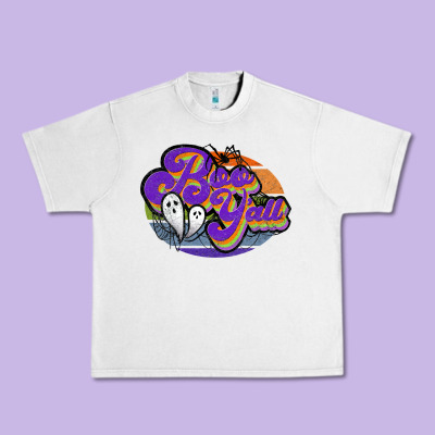 Boo Y'all Urban Heavy Tee Designed By Jahusdesignshop