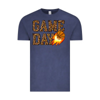 Vintage Denim game day basketball Vintage Tee - JahusDesignShop