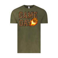 Vintage Olive game day basketball Vintage Tee - JahusDesignShop