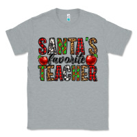 Heather Grey santa's favorite teacher Classic Tee - Jasminsmagicworld