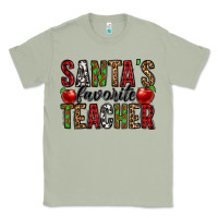 Matcha santa's favorite teacher Classic Tee - Jasminsmagicworld