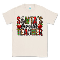 Natural santa's favorite teacher Classic Tee - Jasminsmagicworld