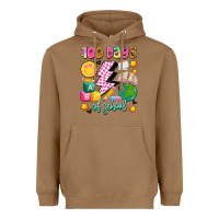 Toasted Coconut 100 days of school Heavyweight Hoodie - Artiststas